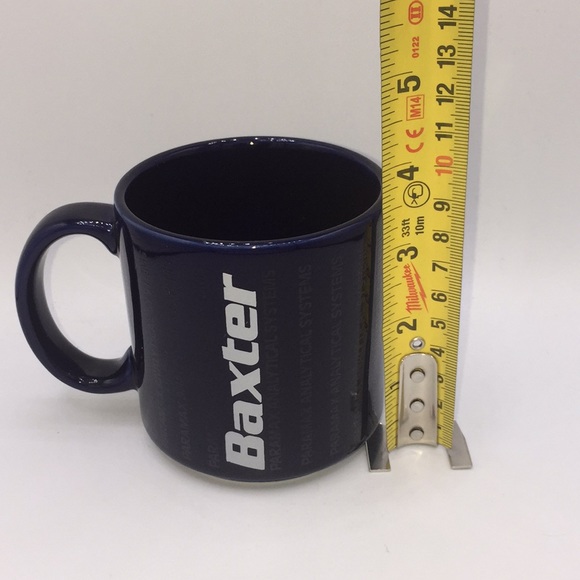 Baxter Paramax Analytical Systems Logo Advertising Healthcare Hospital Mug - Picture 8 of 9